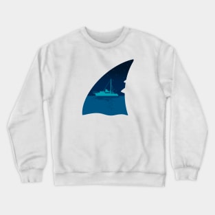 Jaws Fin Crewneck Sweatshirt